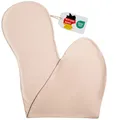 Produktbild: Opanoli® Seitenschläferkissen Bezug Beige aus 100% Baumwolle – Schwangerschaftskissen in Körperform – Öko-Tex – waschbar – Kuschelkissen – Stillkissen Seitenschläferkissen geeignet