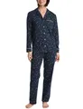 Produktbild: CALIDA Sweet Dreams Pyjama, durchgeknöpft Damen, aus 100% Baumwolle, Hose mit stoffbezogenem Gummibund
