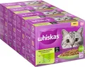 Produktbild: Whiskas Senior 7+ Katzennassfutter Gemischte Auswahl Sauce 48 Beutel 48 x 85g