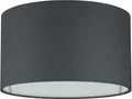 Produktbild: Wogati® Premium Lampenschirm E14/E27 Baumwolle|Farbe: Schwarz/Größe: Ø30cm Höhe 20cm