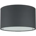 Produktbild: Premium Lampenschirm Stehlampe Hängelampe Schwarz Baumwolle E14/E27 Ø30cm