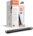 Produktbild: Peach PB444-02 Binderücken, Plastikbindung, DIN A4, Bindekapazität 440 Seiten, 5