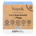 Produktbild: 2in1 feste Dusche+Pflege - Sensitiv 80g | NIYOK