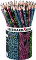 Produktbild: Eberhard Faber 511899 - Bleistifte Set Neon, 72 Stifte im Köcher, Härtegrad HB