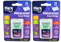 Produktbild: Mara expert Einschlafhilfe Easy Strips für erholsamen Schlaf 2x24 Zungenstreifen