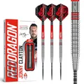 Produktbild: RED DRAGON Jonny Clayton Original 2.0 22 Gramm Premium Wolfram Steeltip Dart Set mit Flüge und Schäften