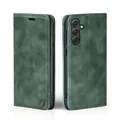Produktbild: Hülle für Samsung Galaxy A55 5G Handytasche Klapphülle Handyhülle Cover Grün