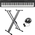 Produktbild: Yamaha P 145 BT Stage Piano + Keyboardständer + Kopfhörer | Neu