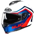 Produktbild: Helm Modular HJC Modell C91N Nepos Weiß Blau Rot MC21 Größe L