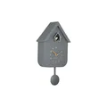 Produktbild: Karlsson Wanduhr Solo Color Cuckoo - Grau - 6x21,5x41cm - Platz - Kunststoff - Wanduhr Modern Wohnzimmer - Wanduhren - Kuckucksuhr