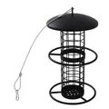 Produktbild: SIENA GARDEN Vogelfuttersäule, BxHxT: 14 x 26 x 14 cm, Metall - schwarz