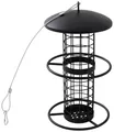 Produktbild: Siena Garden 18779 Futtersäule Matt Black für Meisenknödel 1St.