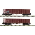 Produktbild: Fleischmann 830252 N 2er-Set Offene Güterwagen Eanos der SBB