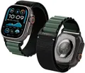 Produktbild: Spigen Fabric Band (hook) Apple Watch 49mm/46mm/45mm/44mm Black Green