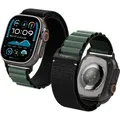 Produktbild: Armband für Smart Watch 49/46/45/44 mm Spigen Uhrarmbänd Schwarz-Grün