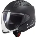 Produktbild: LS2 OF600 Copter II 06 Jet-Helm Matt-Schwarz M Roller-/Motorrad-Helm NEU++