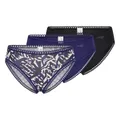 Produktbild: Sloggi Damen Sloggi GO Crush High Leg C3P, Blue - Dark Combination, XXL