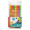 Produktbild: STABILO point 88 und pen 68 Malset farbsortiert, 10 St.