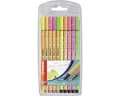Produktbild: STABILO Faserstift STABILO Stifteset point 88 Pen 68 Neon mehrfarbig 10 Stück Blister