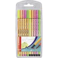 Produktbild: STABILO point 88 Fineliner + Pen 68 Filzstifte 10er Etui Neonfarben Stifte Set
