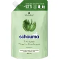 Produktbild: Schauma Frische Shampoo mit Sieben Kräutern Nachfüllpack 800ml