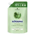 Produktbild: Schauma Frische Shampoo mit Sieben Kräutern Nachfüllpack 800ml