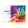 Produktbild: Honsell 47653 - Jaxell Pastellkreide, eckige Form, 36er Set, für flächiges und präzises Arbeiten, satte, lichtechte Farben, ideal für Künstler, Hobbymaler, Kinder, Schule, Kunstunterricht