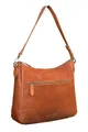 Produktbild: Benthill Handtasche Damen Echt Leder Umhängetasche Schultertasche Ledertasche Vintage Bag, Reißverschlussfach