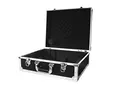 Produktbild: ROADINGER Plattenspieler-Case schwarz -S- | Flightcase für einen Plattenspieler mit S-Tonarm (bis 450 mm Breite)