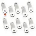 Produktbild: HOOZ Flachverbinder 10er Set Holzverbinder aus Edelstahl mit der Größe 60 mm, verzinkt, (Set) 60 mm