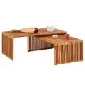 Produktbild: Couchtisch Holztisch Wohnzimmer Teak Natur Massivholzmöbel Echtholz