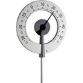 Produktbild: Lollipop analoges Design-Gartenthermometer 12.2055.10 wetterfest mit großen Z...
