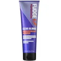 Produktbild: Fudge Professional Original Clean Blonde Shampoo | Violette Tönung für blondes Haar, 90 % kräftigeres Haar, sulfatfrei – 250 ml
