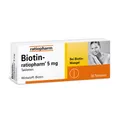 Produktbild: BIOTIN-RATIOPHARM 5 mg Tabletten 30 St.