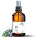 Produktbild: Rosmarinwasser 500 ml Regt das Haarwachstum an, stärkt das Haar, wirkt gegen Schuppen und Haarausfall. Reinigendes Gesichtswasser für fettige und zu Akne neigende Haut.