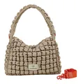 Produktbild: Unio Hamburg x Les Visionnaires Bubble Unio Hobo Schultertasche Toast Neu