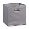 Produktbild: ZELLER Aufbewahrungsbox, BxHxL: 32 x 32 x 32 cm, Kunstfaser - grau