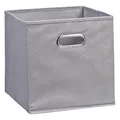 Produktbild: Zeller Aufbewahrungsbox 30,0 l grau 32,0 x 32,0 x 32,0 cm, 1 St.