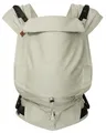 Produktbild: Hoppediz Primeo Babytrage für Neugeborene – Ergonomische Babytrage aus 100% kbA Baumwolle – Bauchtrage, Hüfttrage & Rückentrage – Einfache Babytrage ab Geburt (Elba)