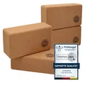 Produktbild: Yoga Block 4er Set VonBueren | Yogablöcke aus Kork | 22 x 12 x 7,5 cm je Yogablo