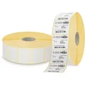 Produktbild: Zebra Thermoetiketten 3007202-T, Z-Select 2000T, 57 x 51 mm, Kern 25 mm, 1370 St., Thermotransfer, 12 Rollen