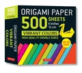 Produktbild: Origami Paper 500 Sheets Vibrant Colors 6 in: Tuttle Origami Paper: High-quality Origami Sheets Printed With 12 Different Colors: Instructions for 8 Projects Included