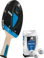 Produktbild: Sunflex B25 Tischtennisschläger + 3*** Tischtennisbälle | Bälle TT Schläger