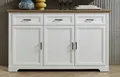 Produktbild: Innostyle Sideboard Jasmin, Breite 166 cm, 3 Holztüren, 3 Schubkästen
