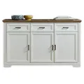 Produktbild: JASMIN Sideboard Kommode Pinie hell Artisan Eiche 166 x 102 x 48 cm (B/H/T)