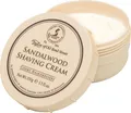 Produktbild: Taylor of Old Bond Street Rasiercreme Shaving Cream Sandalwood, Sahnig-cremiger Schaum mit beruhigendem Sandelholzduft.