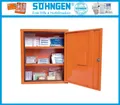 Produktbild: SÖHNGEN Stahlblech Verbandschrank EUROSAFE # 0503009 orange Sicherheitsschloss
