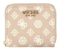 Produktbild: GUESS Laurel SLG Small Zip Around Wallet Sand Logo