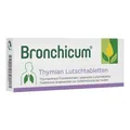 Produktbild: Bronchicum® Thymian Lutschtabletten · 20 St · PZN 09287865