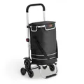 Produktbild: Einkaufstrolley Trolley Einkaufstrolleys klappbar für Treppen Schwarz B-WARE